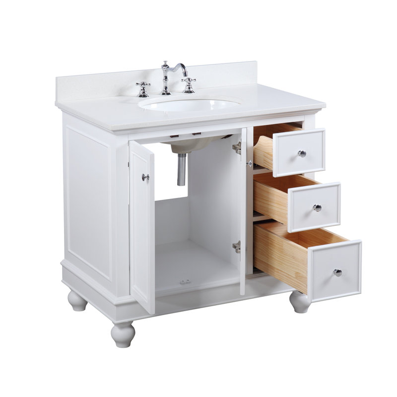KBC Bella 36" Single Bathroom Vanity Set & Reviews Wayfair